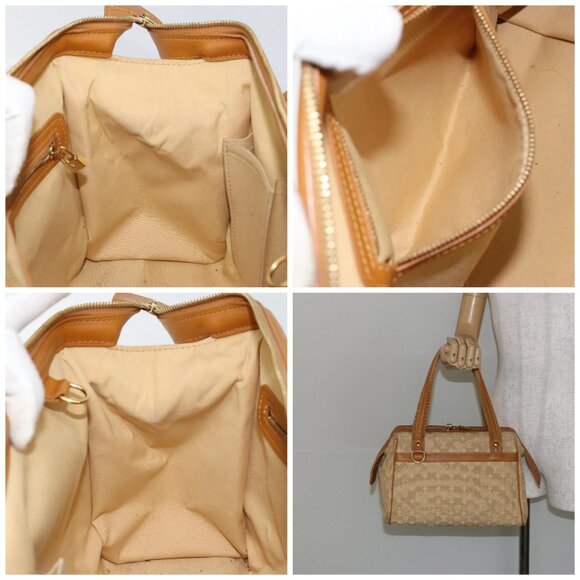 LOUIS VUITTON Monogram Mini Josephine PM Hand Bag Beige - Picture 15 of 15